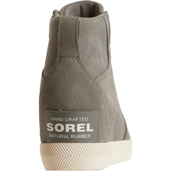 NEW Sorel  Out N About Wedge Boots - Waterproof, Suede in gray For Women 825 5s3 - Picture 5 of 6